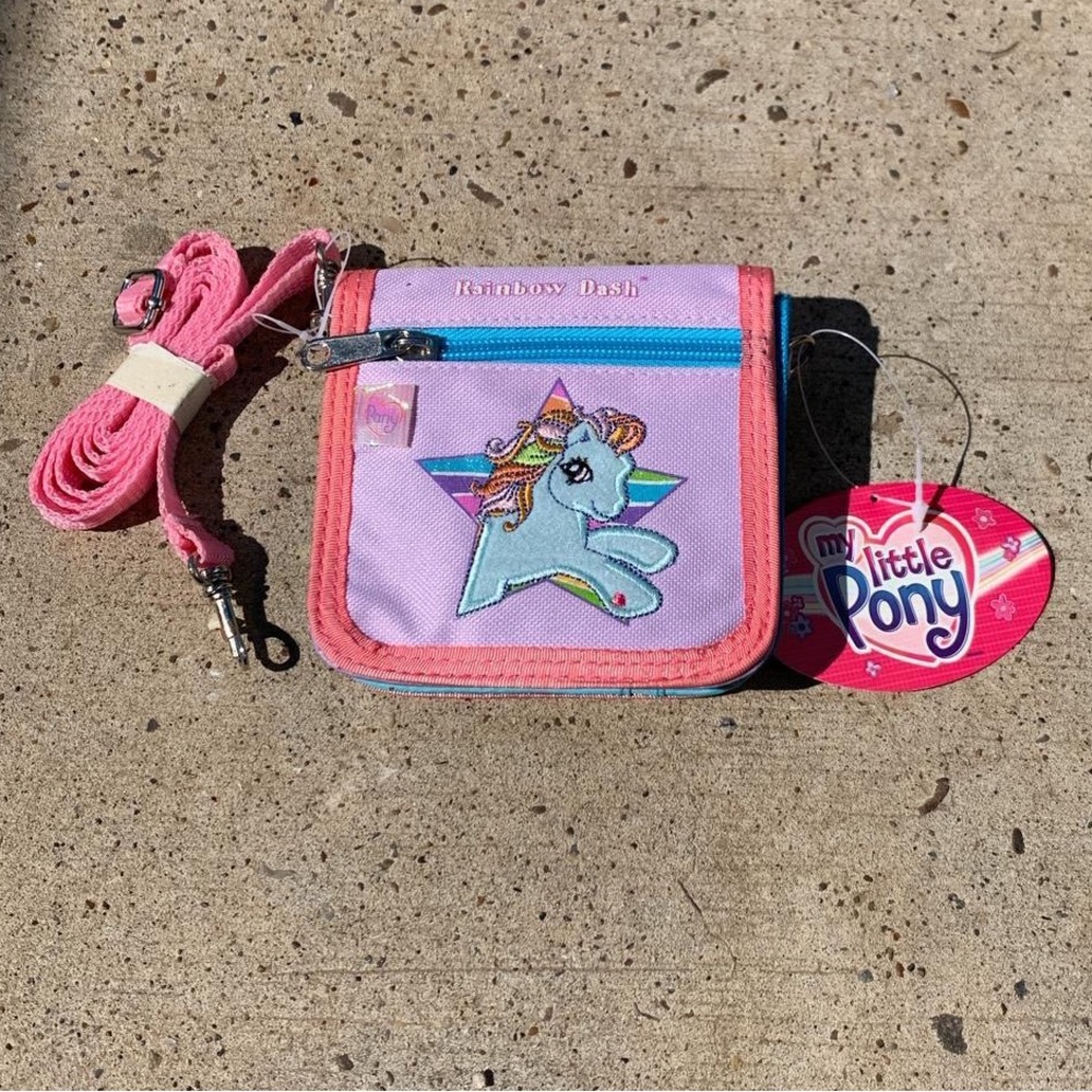 2003 My Little Pony Rainbow Dash Coin Purse / Wallet